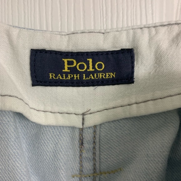 NWT Polo Ralph Lauren Belted Tapered Jeans 100% Cotton High Rise Barrel Style - Picture 4 of 15